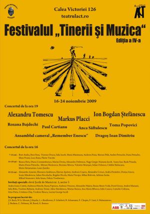 Concertul de la ora 19, ediţia a IV-a, 2009 Concertul de la ora 19, ediţia a IV-a, 2009