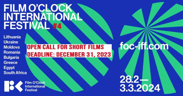 Festivalul International de film Film O'Clock 2024