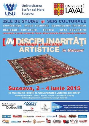 inDisciplinarităţi, metisaje şi decalaje artistice în Balcani, 2015