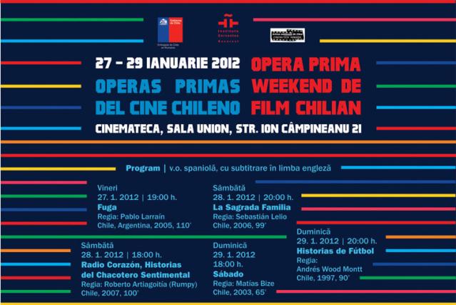 Zilele Filmului Chilian, 2012 Zilele Filmului Chilian, 2012