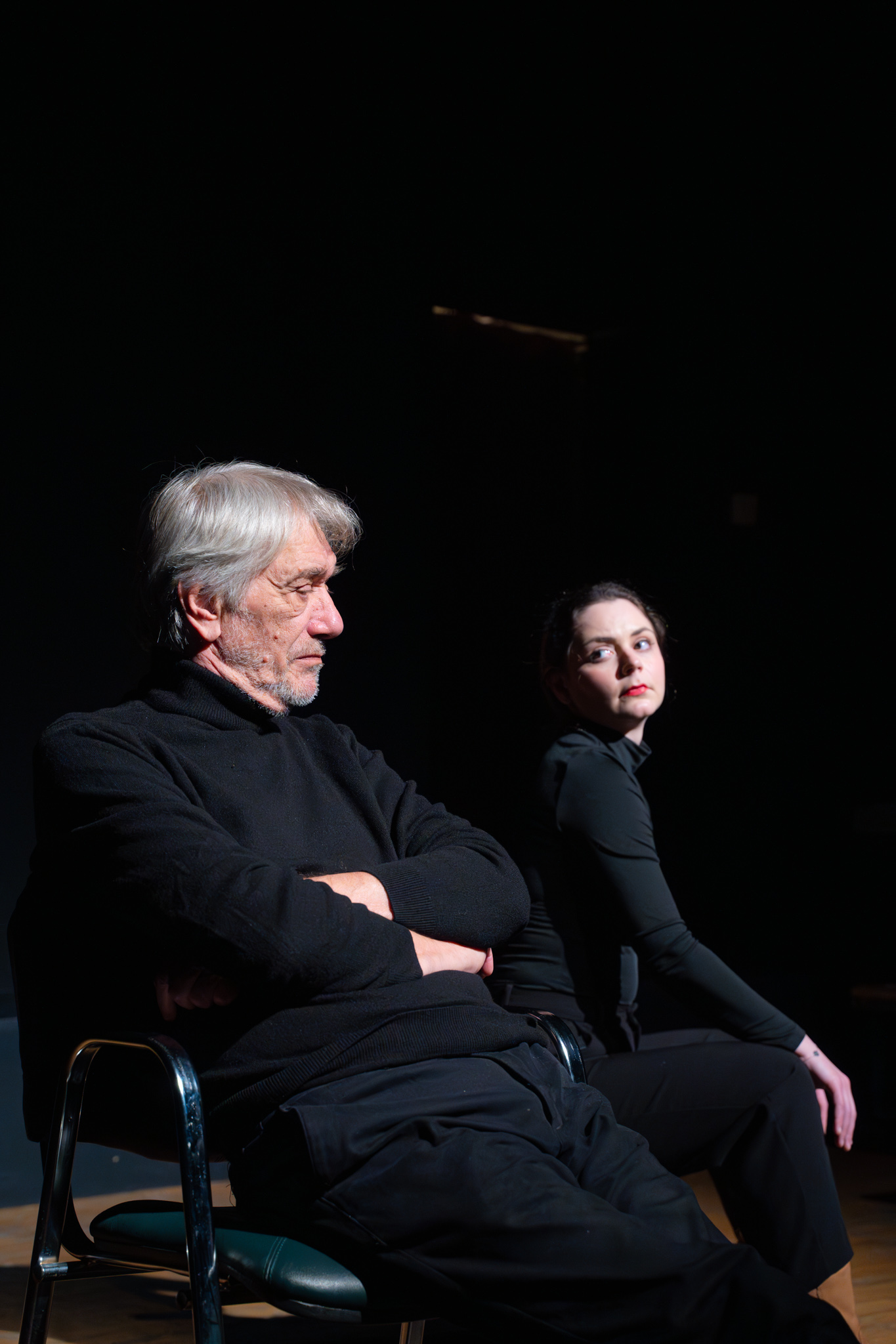 Marcel Iureș și Daria Tudor (foto: Lavinia Cioacă)