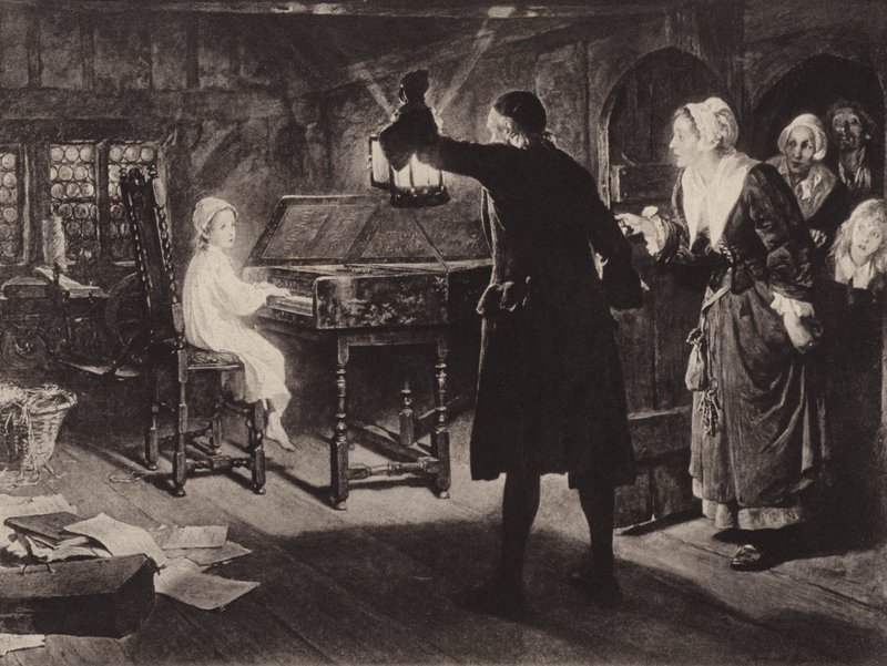 Margaret Isabel Dicksee - Händel copil