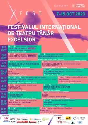 Festivalul Internațional de Teatru Tânăr Excelsior, X-FEST 2023