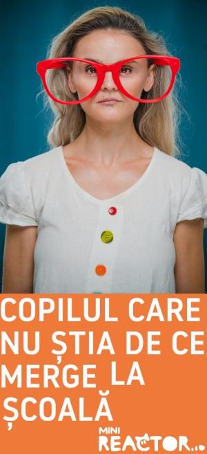 Copilul care nu știa de ce merge la școală