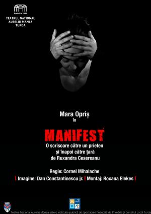 Scrisoare către un prieten şi înapoi către ţară - MANIFEST