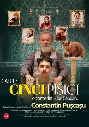 Omul cu cinci pisici