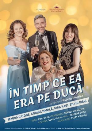 În timp ce ea era pe ducă