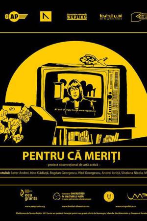 Pentru că meriți