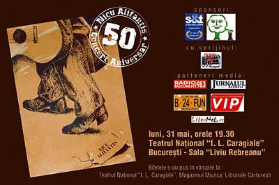 Concert Nicu Alifantis