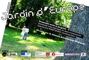 Jardin d'Europe 2009 - rezidenţe internaţionale de dans contemporan