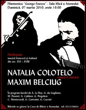 Stagiunea concertistică 2010