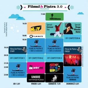 Festivalul de scurtmetraje Filmul de Piatra, Piatra Neamţ, 2012