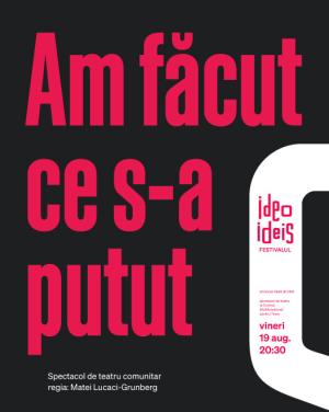 Festivalul de teatru tânăr Ideo Ideis, 2022