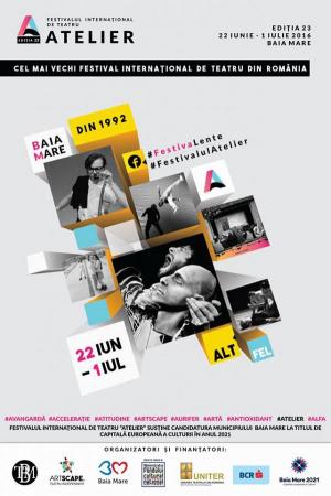 Festivalul de teatru Atelier, Baia Mare, 2016