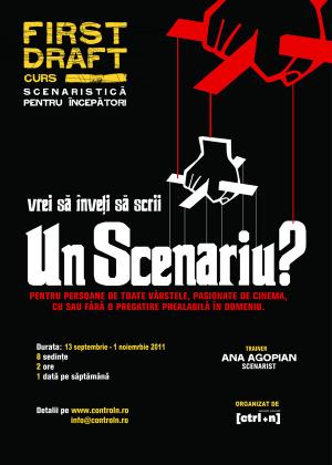 Curs de scenaristică pentru începători - First Draft