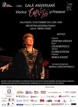 Gala Aniversară Viorica Cortez şi prietenii, 2014