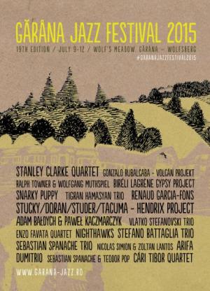 Festivalul Internaţional de Jazz Gărâna, 2015