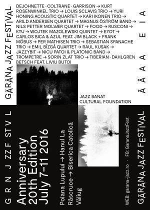 Festivalul Internaţional de Jazz Gărâna, 2016