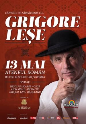 Cântece de sărbătoare cu... Grigore Leşe, 2014