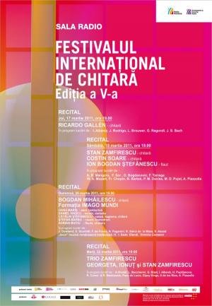 Festivalul internaţional de chitară, Bucureşti, 2011