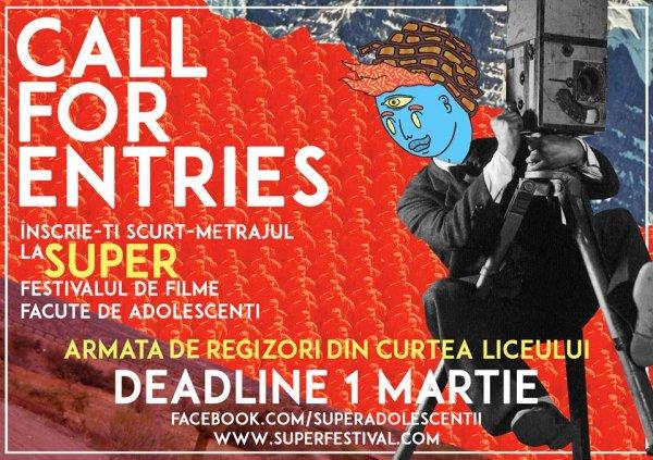 Festivalul de filme făcute de adolescenţi SUPER, 2017