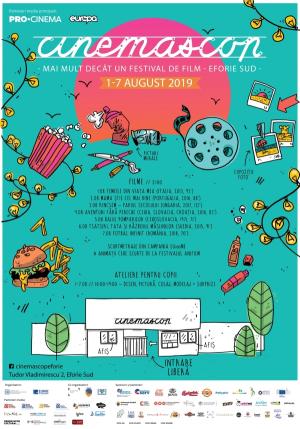 Festivalul de Film Cinemascop Eforie, 2019