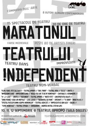 Bucharest Fringe - Maratonul Teatrului Independent, 2010
