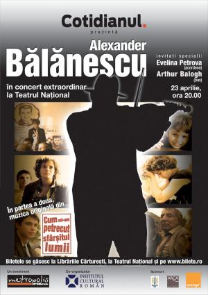 Concert extraordinar Alexander Bălănescu
