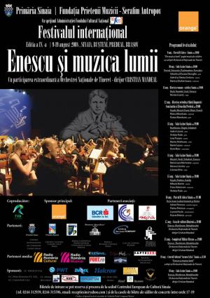 Festivalul Enescu şi muzica lumii, Sinaia, 2008