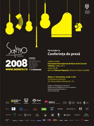 Festivalul Internaţional de Muzică de Cameră SoNoRo 2008