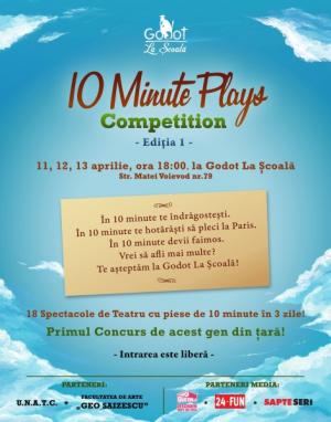 Concursul studenţesc 10 Minute Plays Competition, 2014