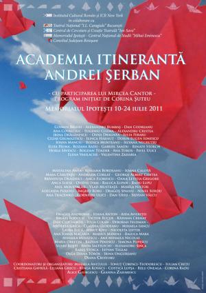 Academia itinerantă Andrei Şerban, Ipoteşti, 2011