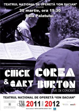 Concert Chick Corea şi Gary Burton