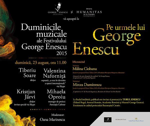 Festivalul George Enescu, 2015