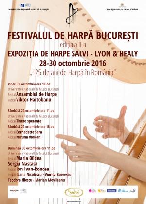 Festivalul de Harpă, Bucureşti, 2016