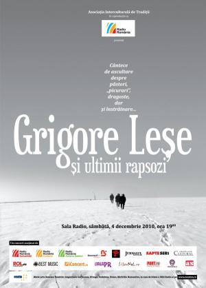 Grigore Leşe şi ultimii rapsozi, 2010